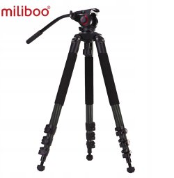 Miliboo statyw video MTT702B z włókna węglowego