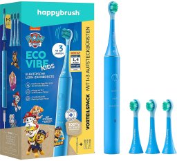 ECO VIBE KIDS Paw Patrol + 3 Refills, Elektrische Zahnbürste(hellblau)