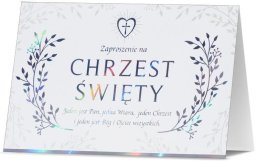 Pan Dragon Zaproszenie Chrzest (5szt)