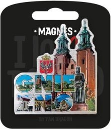Pan Dragon Magnes I love Poland Gniezno ILP-MAG-A-GNIE-08 (5901854977584)