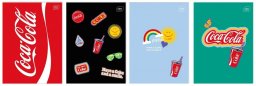Zeszyt do słówek A6/32K Mat+UV Coca Cola (10szt)