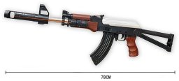 Karabin AK-47 na kulki plastikowe z laserem
