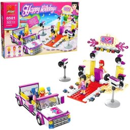 Klocki koncert gwiazdy 322 elementy