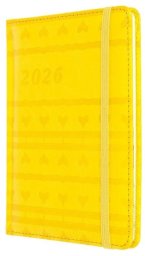 Terminarz 2026 tygod. B6+ z gumką Vivella MIX