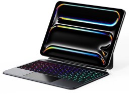 Etui z klawiaturą Dux Ducis (MK series) na iPad Pro 11" (2024) - czarne