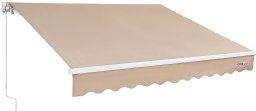 Verk Markiza balkonowa rozporowa ogrodowa tarasowa patio 3 x 2,4 m