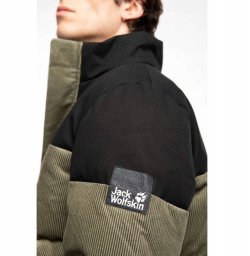 Kurtka męska Jack Wolfskin Nature Corduroy Jkt M 1206331-4550 Zielone XXL