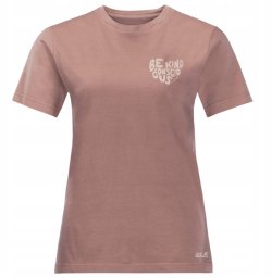 Jack Wolfskin Jack Nature* Tee W 1808741-3068 Różowe M