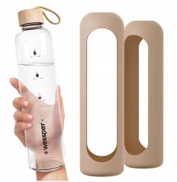 Silikonowa nakładka dla WE260 1000ml Wessper B1 Borosilicate Dark Beige (SS-DBG-WES260-NEW)