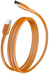 Kabel USB Puro Kabel Puro ICON USB-C - USB-C 1,5m - pomarańczowy