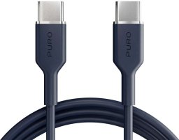 Kabel USB Puro USB-C - USB-C 1.5 m Wielokolorowy (8018417528842)