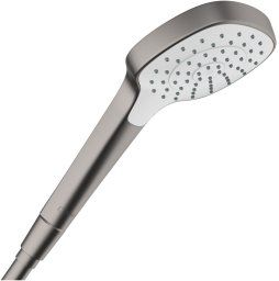 Słuchawka prysznicowa Hansgrohe HANSGROHE 26815340 Croma E Główka prysznicowa 110 1jet EcoSmart* Czarny Chrom Szczotkowany
