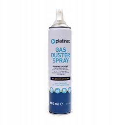 PLATINET AIR DUSTER WITH TRIGGER SPRĘŻONE POWIETRZE 600ML Z PISTOLETEM PFS5165 [46162]