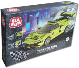 Klocki Elefun Thunder Zone - Wyścigówka FC1610