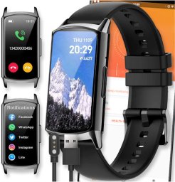 SMARTWATCH WATCH AMOLED ZEGAREK ATM WODOSZCZELNOŚĆ DAMSKI MĘSKI ROZMOWY PRO H29