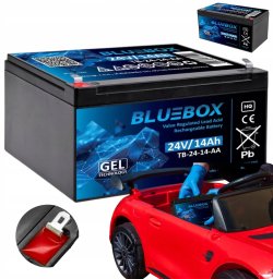 Bluebox BLUEBOX Akumulator Żelowy VRLA AGM 24V14Ah Do Auta Na Akumulator