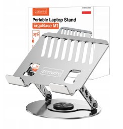 Podstawka Podkładka pod Laptopa Tablet Regulowana Chłodząca Obrotowa 15 17