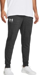 Spodnie męskie Under Armour Rival Terry Jogger szare 1380843 025 L