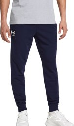 Spodnie męskie Under Armour Rival Terry Jogger granatowe 1380843 410 XL
