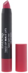 IsaDora, Twist-Up, Matt, Cream Lipstick, 64, Queen of Roses, 3.3 g For Women