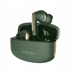 Słuchawki Infinix Słuchawki dokanałowe Xbuds NC-XE28 zielone