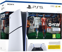 Sony PlayStation 5 Slim 1 TB E-Chassis inkl. FC26(weiß/schwarz)