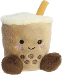 AURORA Palm Pals plush toy, Miky Tea Boba, 12 cm