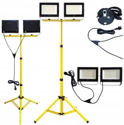 Naświetlacz Aigostar  DH Line H200 lampa robocza halogen budowalny naświ