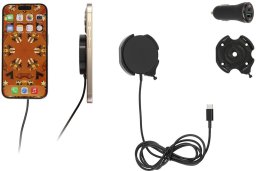 Brodit Halter m. MagSafe + KFZ-Lader/o. Kugelgelenk