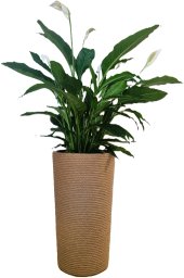 Doniczka jutowa z wkładem śr. 44cm wys. 75cm (adoni75)