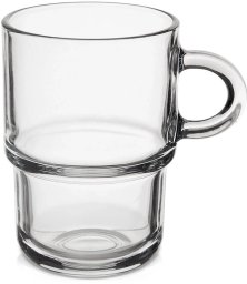 Szklanki do kawy i herbaty zestaw szklanek 350 ml 6 sztuk LAV 129673