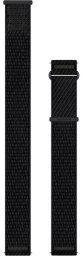 Garmin Garmin Schnellwechsel-Armband 22 mm Nylon Schwarz/Schiefergrau