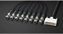 ALVA - Kabel D-Sub25 - 8 x XLRf 5m