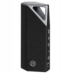 BUGANI Brief - black silver - Przenośny głośnik Bluetooth
