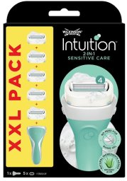 Skustuvo galvutės moterims Wilkinson Intuition Sensitive XXL, 5 vnt
