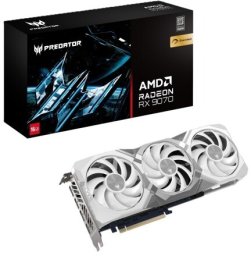 Karta graficzna Acer Predator BiFrost AMD RX9070 OC 16GB White (DP.Z4GWW.P02)
