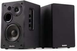 Zestaw aktywnych głośników półkowych KS01 80W, czarny one size