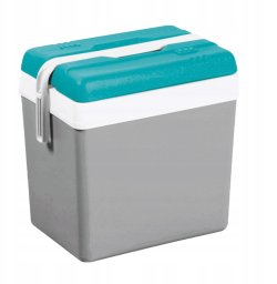 Lodówka Turystyczna 15L Extra Cold Eda Na Wkłady Mrożące Szara Biała Rączka
