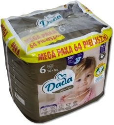 Dada Pieluchy Extra Care 6 BAG 16kg+ 64szt.