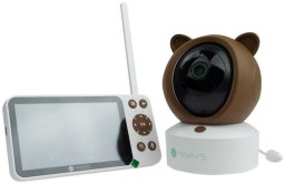 Obrotowa niania kamera elektroniczna Miś brązowy