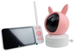 Nania kamera elektroniczna 2w1 Królik różowy Wifi