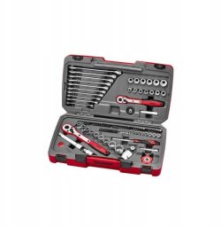 Zestaw narzdziowy 1/4", 3/8" i 1/2" - 98 elementw