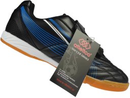 Halówki dziecięce czarno niebieskie obuwie halowe Atletico C7336-2412-VBLBU 34