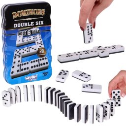 Woopie WOOPIE Domino Klasyczna Gra Logiczna 28 Kostek