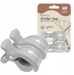 Klipsy do wózka 2szt