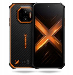 Hammer Energy X2 | Orange | 6.1 " | IPS | 1560 x 720 pixels | Mediatek | Internal RAM 6 GB | 128 GB | Dual SIM | 4G | Main camera resolution 50 MP | Android | 15 | 5000 mAh