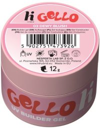 Hi Hybrid Gello Żel budujący do paznokci 03 dewy blush 12g