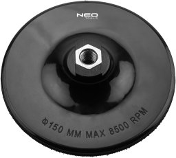 Tarcza mocująca z rzepem 150 mm x 12 mm, gwint M14