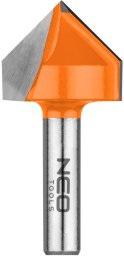 Neo Frez do rowków typu V, TCT, 25.4 x 25.4 mm, trzpień 8 mm