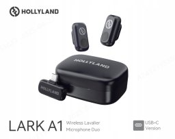 Mikrofon Hollyland LARK A1 Duo with USB-C RX + Charging Case microphone system